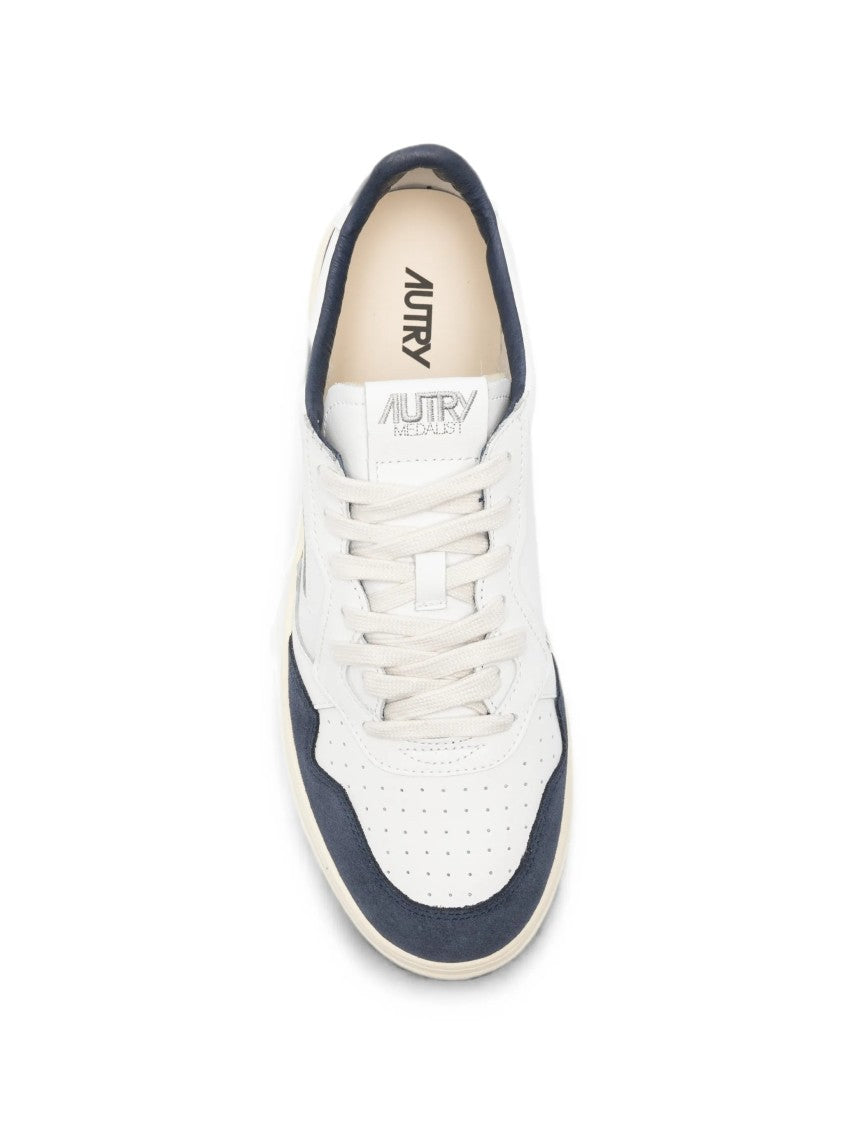 Autry Medalist Low Suede Overlays Sneakers