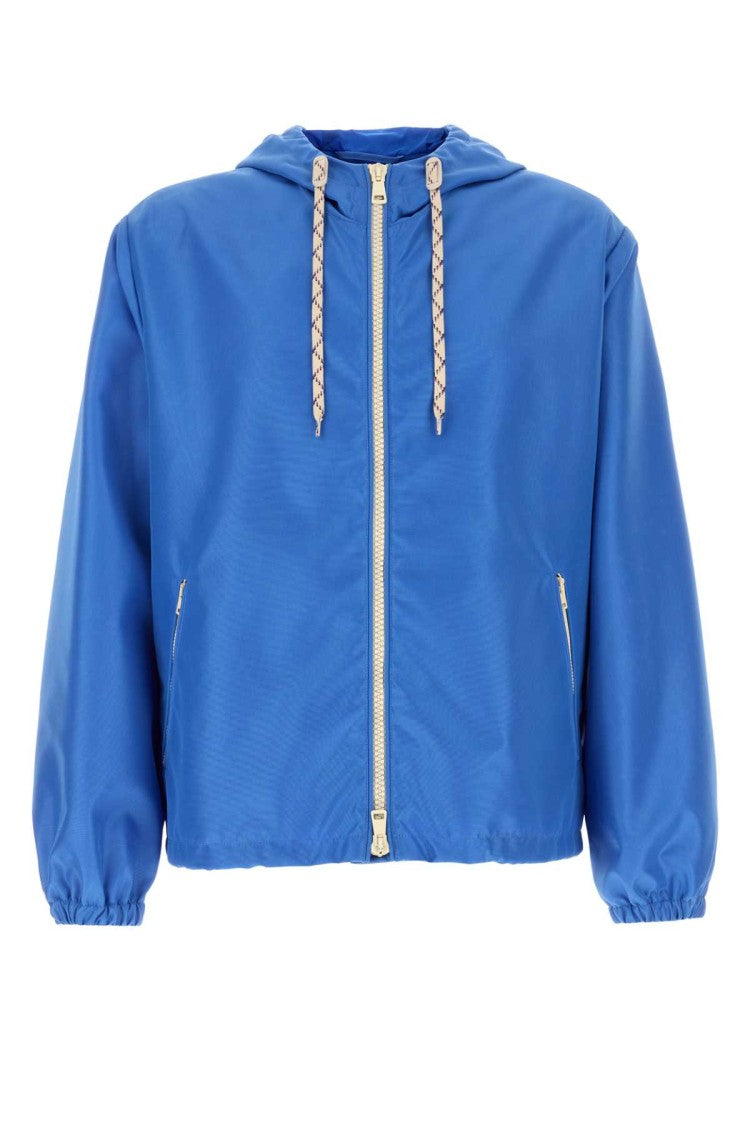 Gucci Blue Nylon Jacket