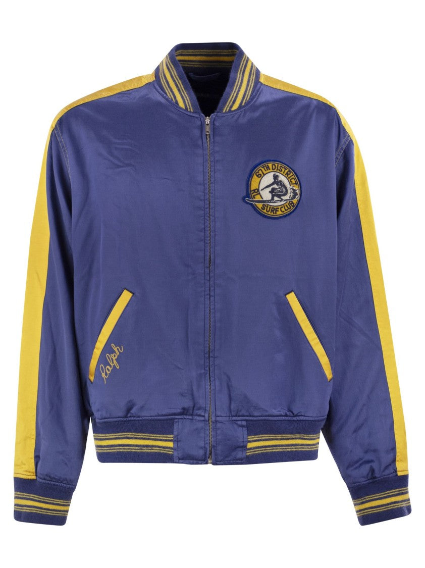 Polo Ralph Lauren Surf-Themed Letterman Jacket