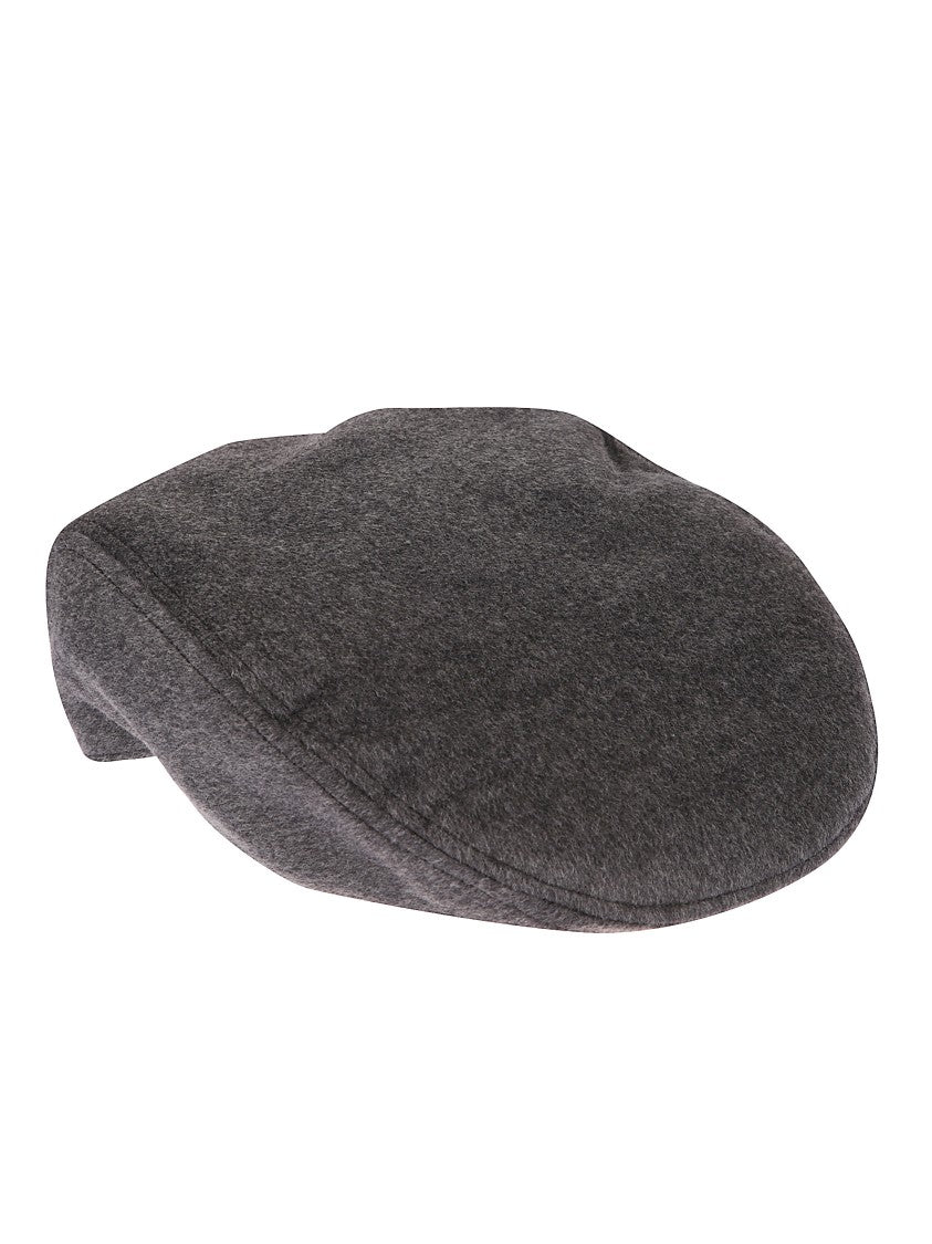 Jacquemus Soft Wool Beanie With Structured Brim