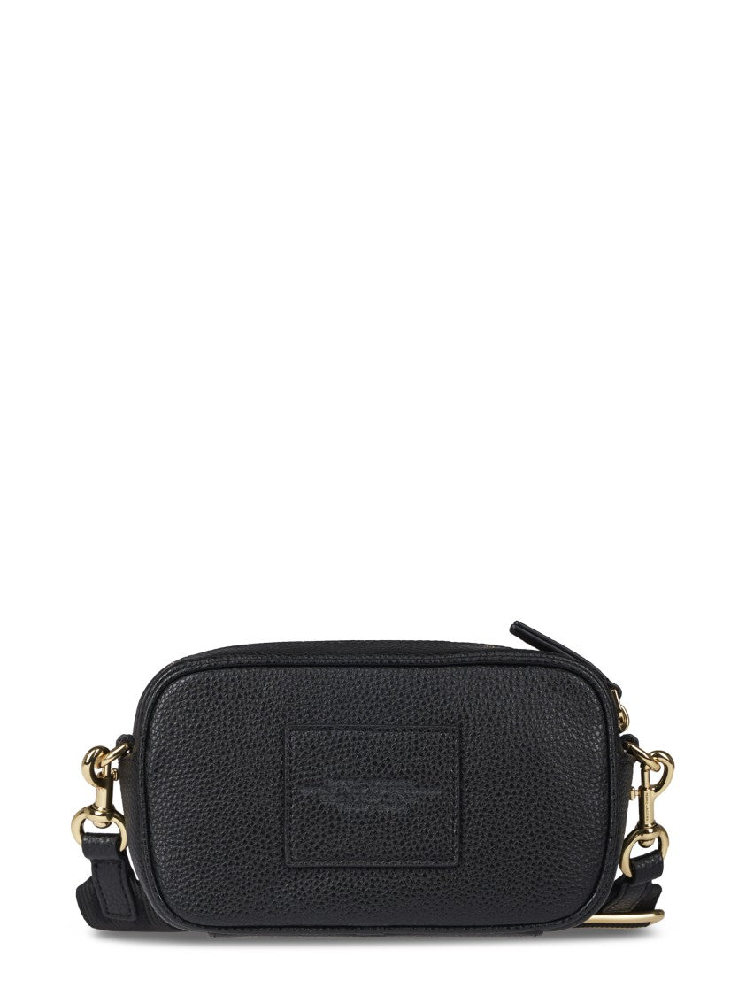 Marc Jacobs Textured Leather Crossbody Bag With Gold-Tone Hardware