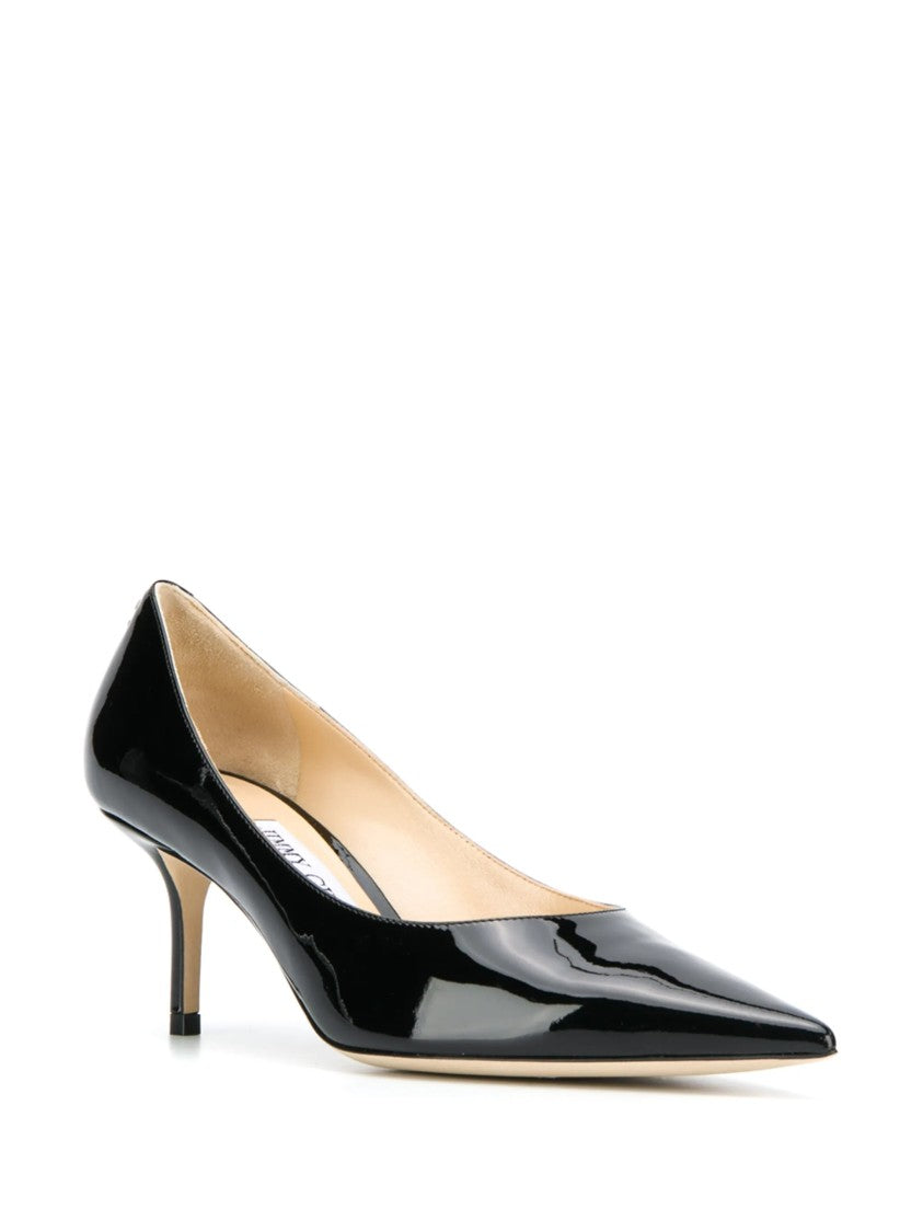 Jimmy Choo Love 65 Pointed-Toe Patent Leather Pumps
