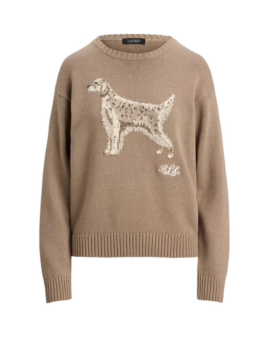 Lauren Ralph Lauren Riednee Long Sleeve Pullover With Ribbed Details