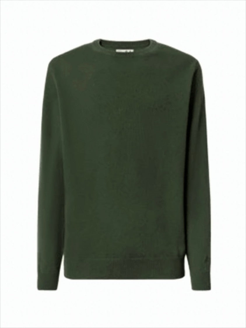 Mc2 Saint Barth Ribbed Detail Merino Wool Sweater