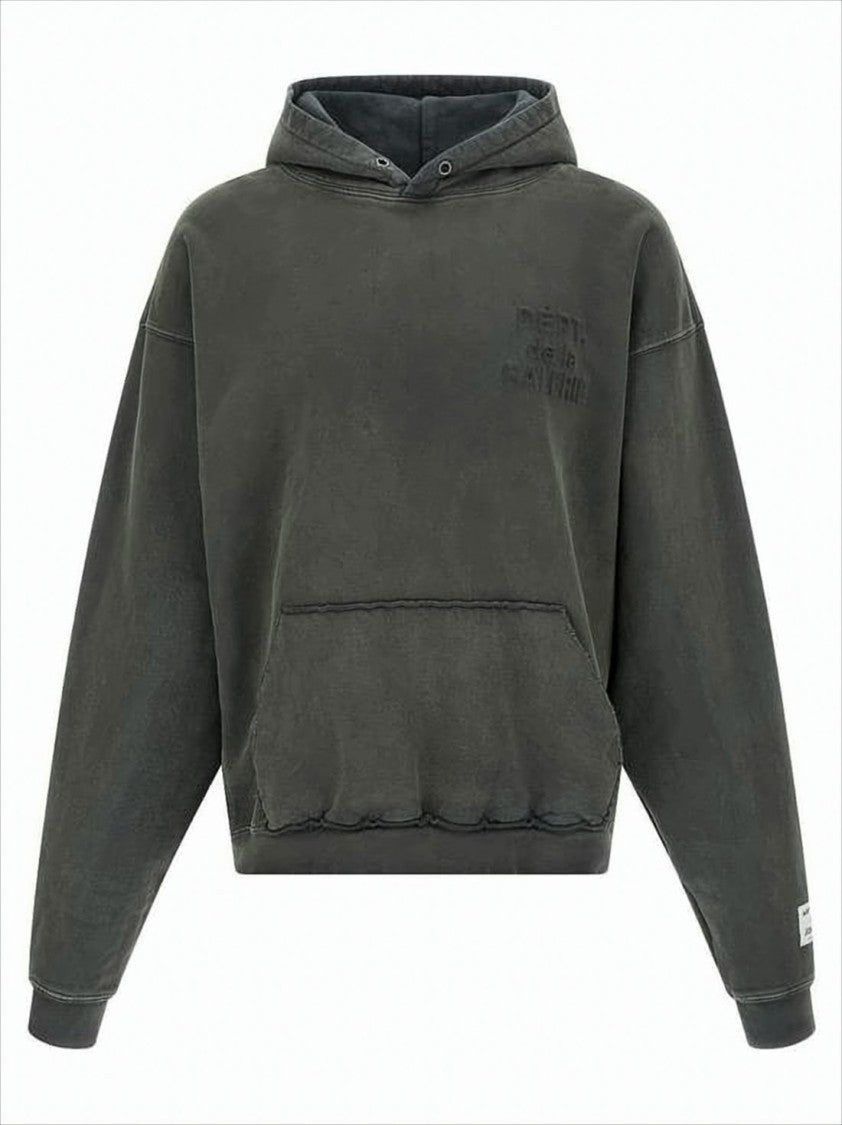 Gallery Dept. Vintage-Inspired Grey Hoodie With Relaxed Fit