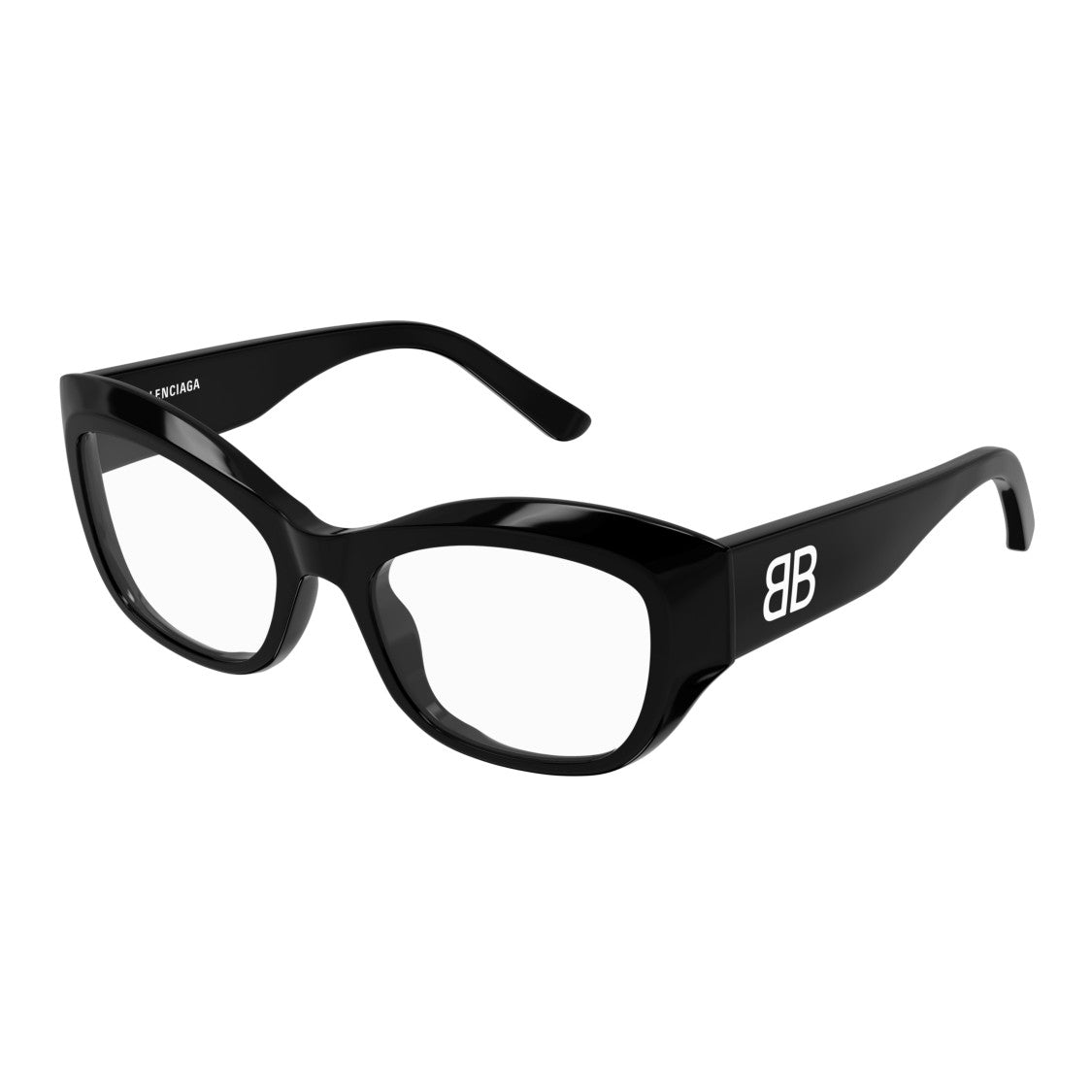 Balenciaga Bb0398o Oversized Rectangular Frame Eyeglasses
