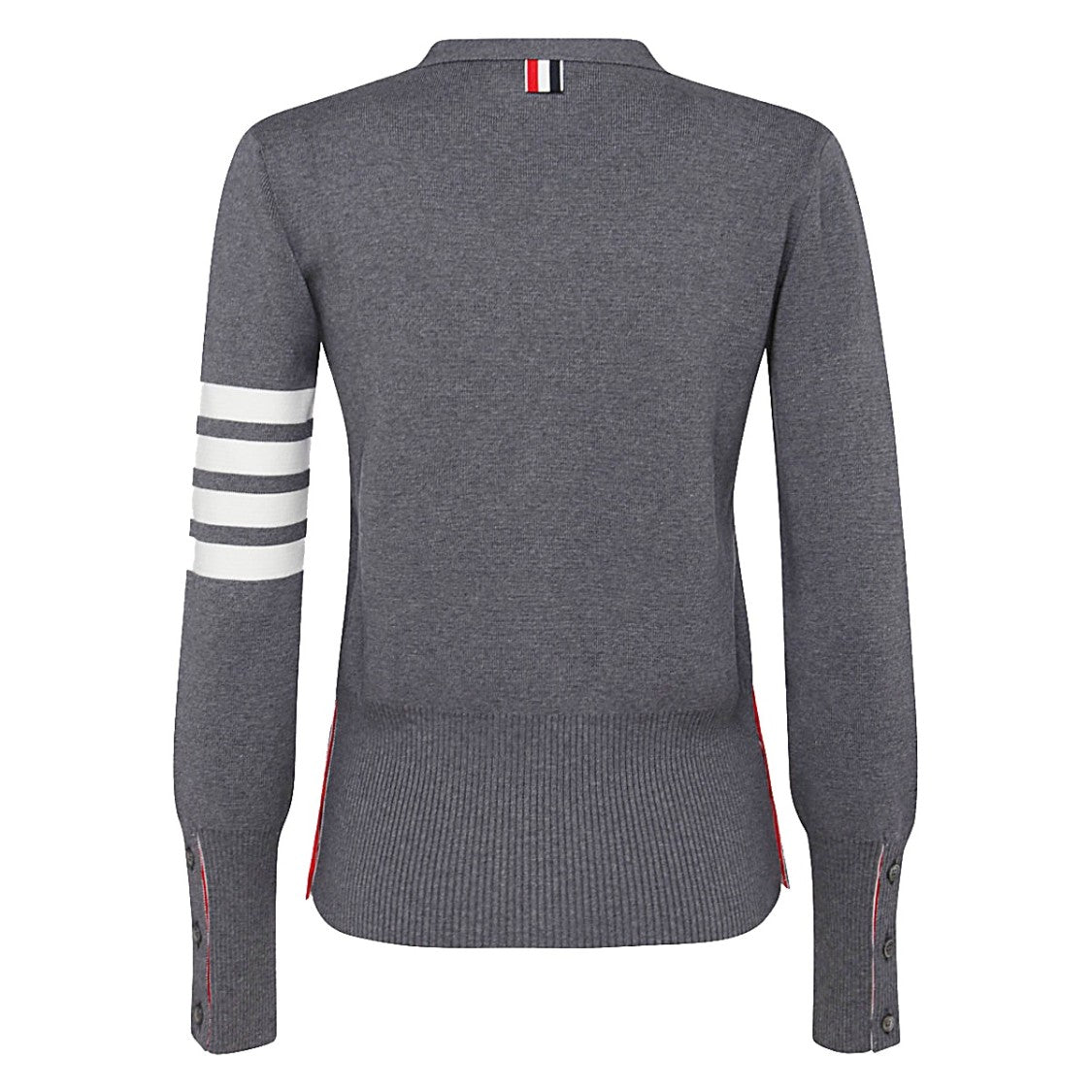 Thom Browne Med Grey Wool Knitwear