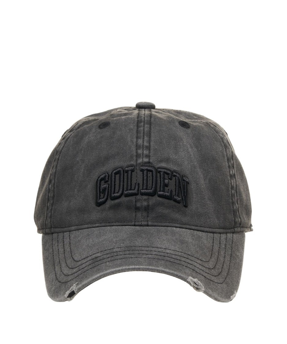 Golden Goose Baseball Cap With Logo Embroidery