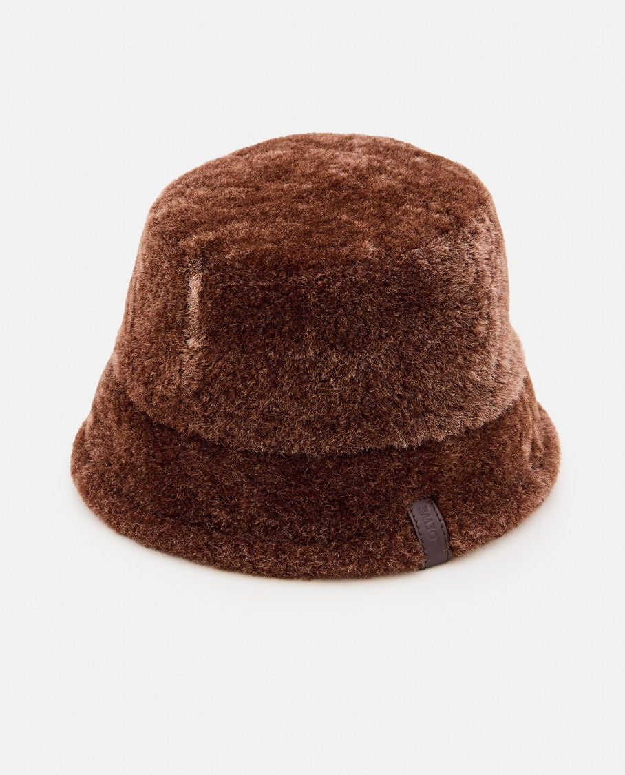Loewe Shearling Bucket Hat