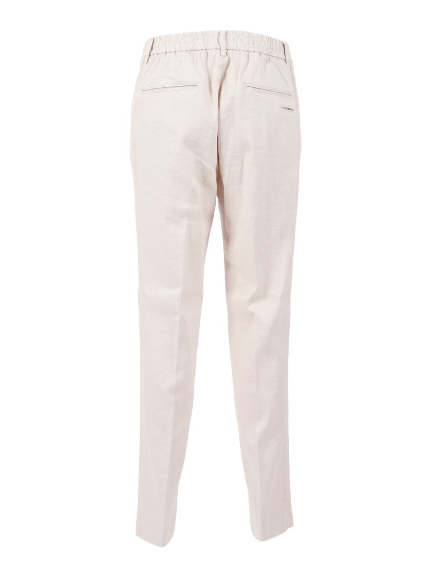 Peserico Tailored Straight Leg Straight-Leg Pants