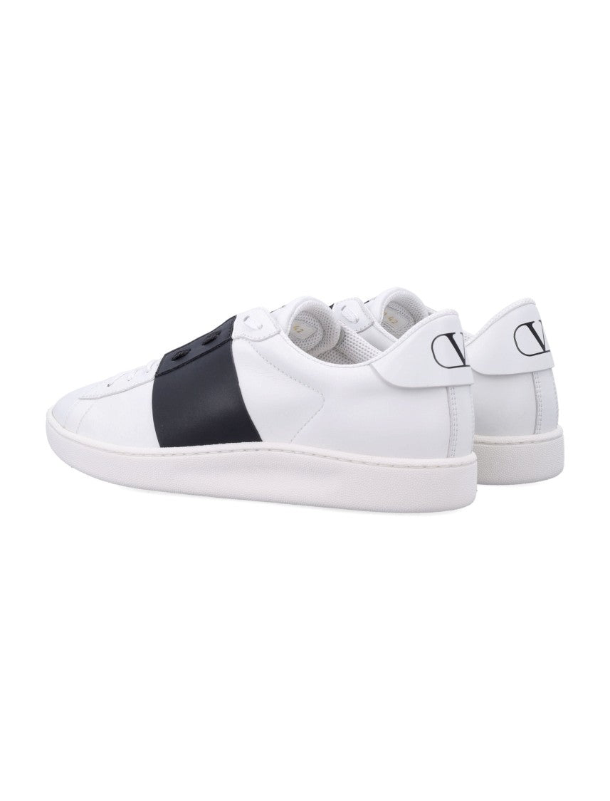 Valentino Garavani Nappa Leather Open Royco Sneakers
