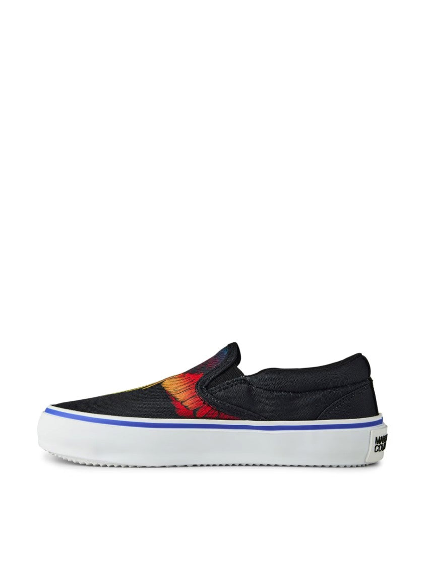 Marcelo Burlon Icon Wings Logo Slip-On Sneakers