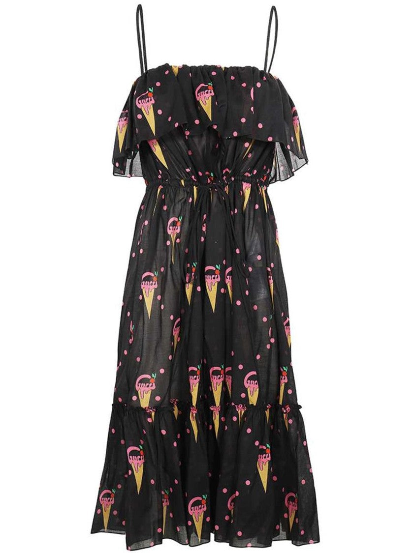 Gucci Ice Cream Print Dress