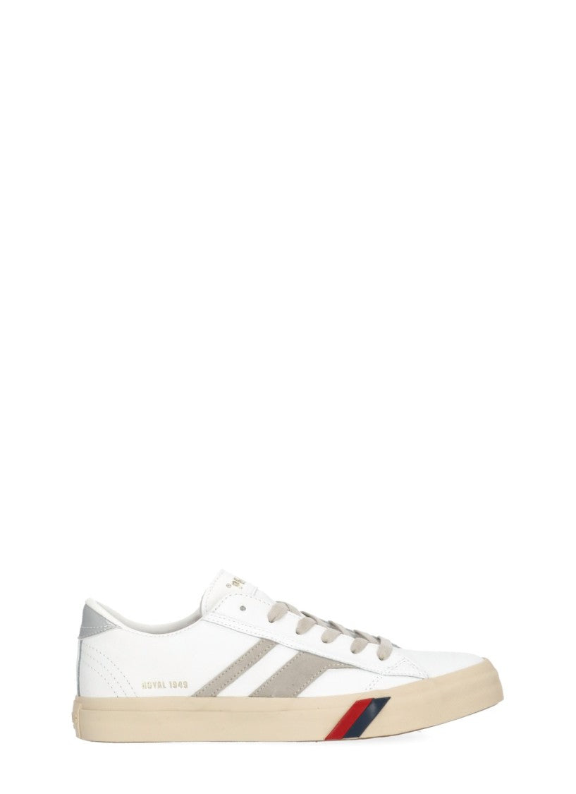 Pro-Keds White Royal Classic Suede Sneakers