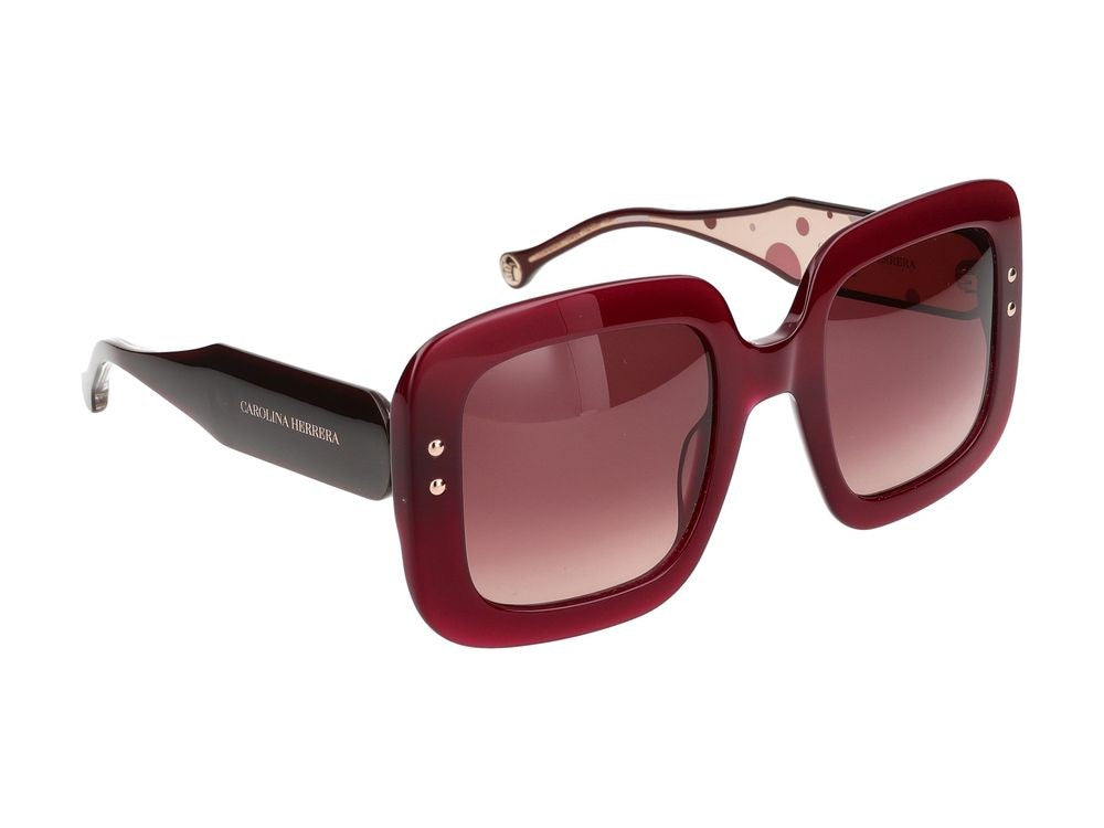 Carolina Herrera Sunglasses Ch 0010/S Lhf Burgundy 52/25/145