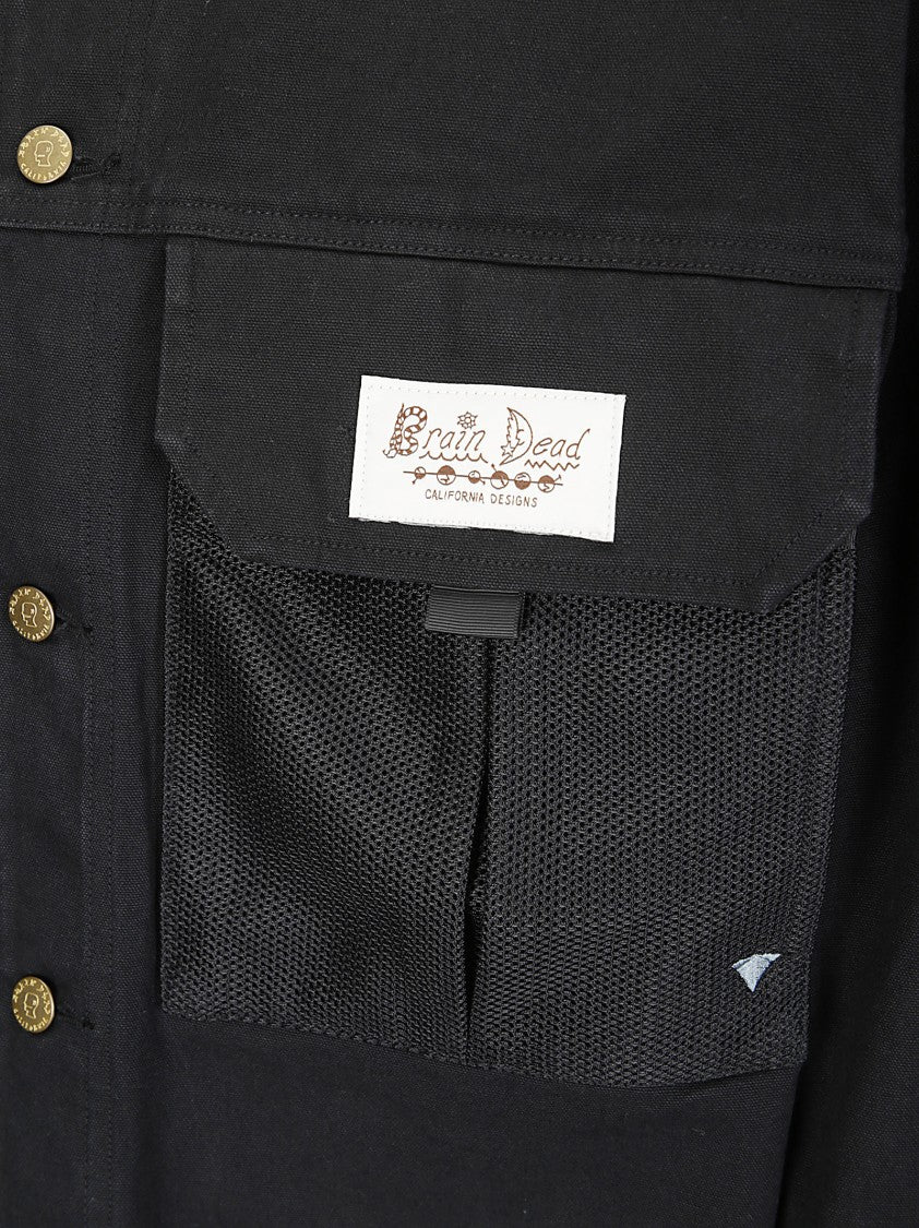 Brain Dead Cropped Chore Jacket