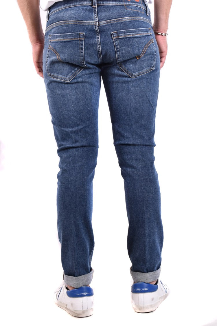 Dondup Slim Fit Blue Tapered Jeans