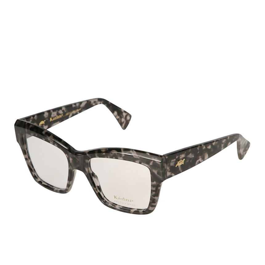 Kador Charm Bold Tortoiseshell Rectangular Sunglasses With Gold Accents