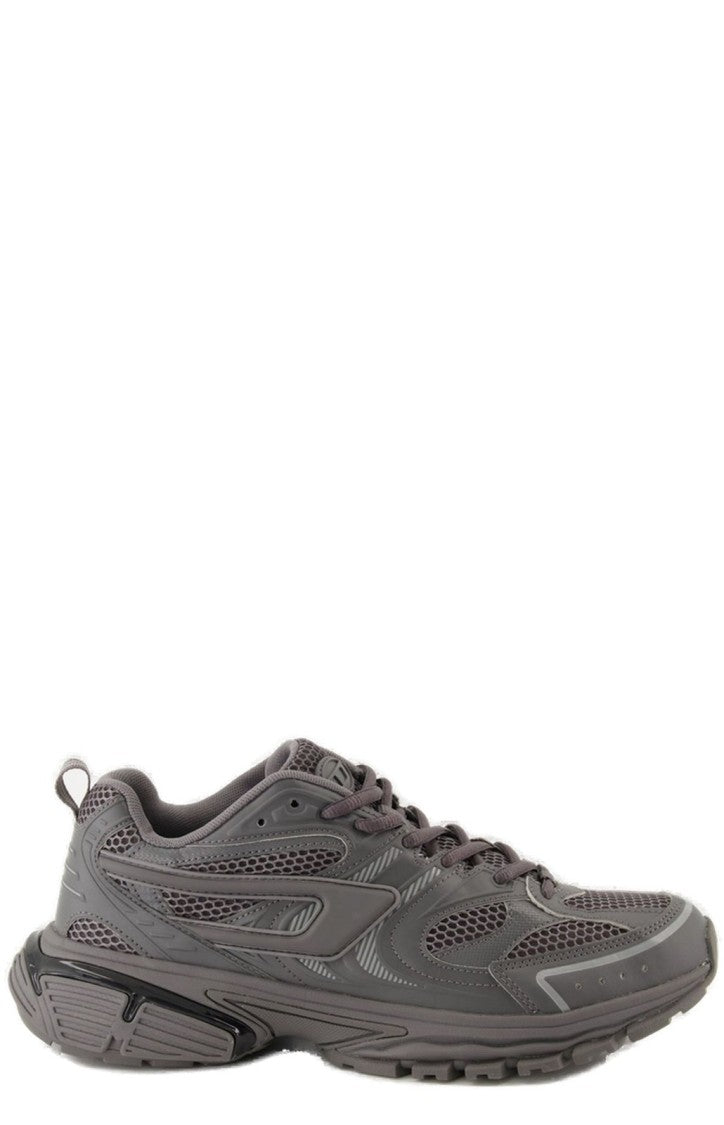 Diesel Chunky Textured Sneakers With Sculpted Sole
