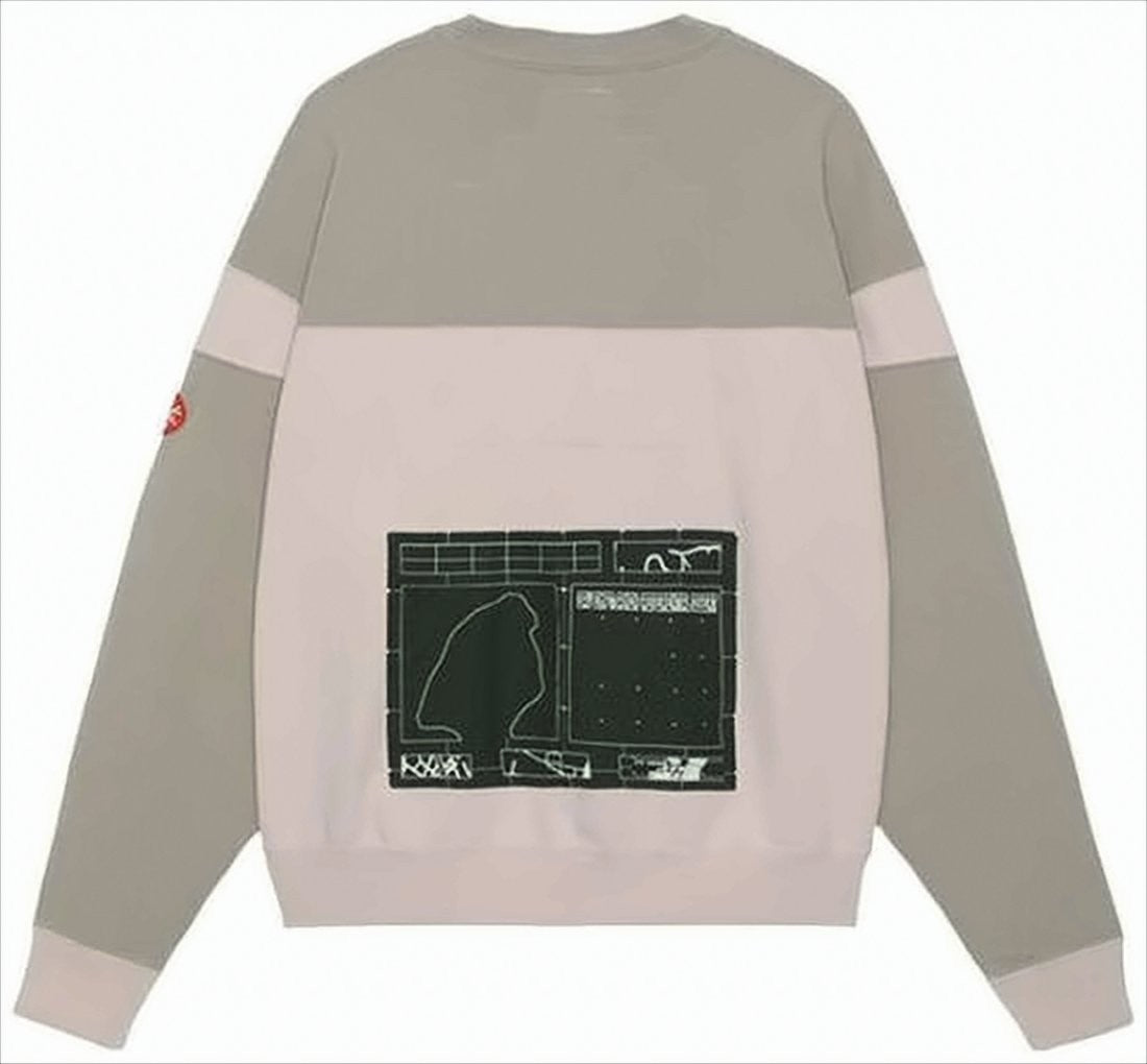 Cav Empt Color-Block Long-Sleeve T-Shirt With Graphic Detail