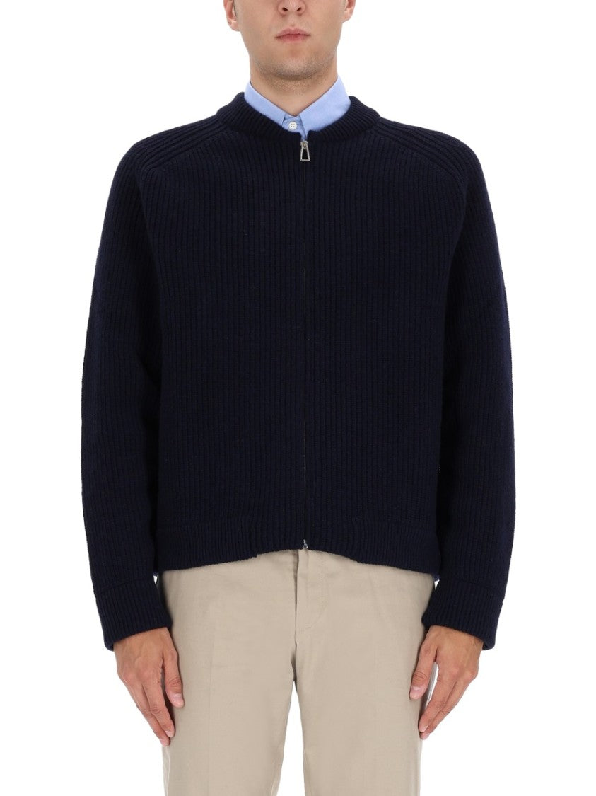 Ps Paul Smith Ribbed Knit Sweater