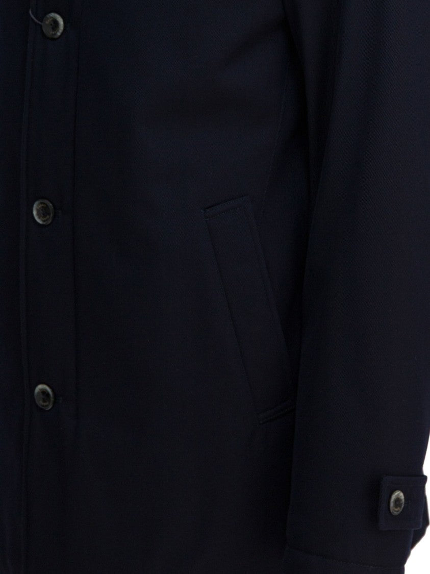 Herno Virgin Wool Long Coat
