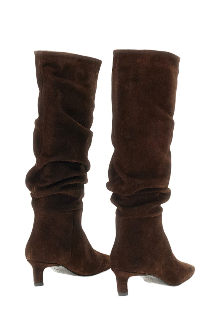 Alohas Kalila Square Toe Suede Boots