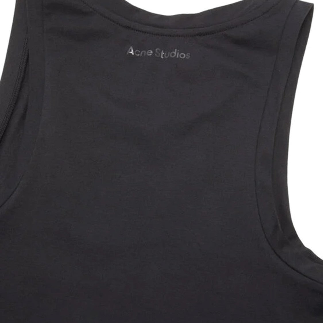 Acne Studios Black T-Shirt With Classic Crew Neckline