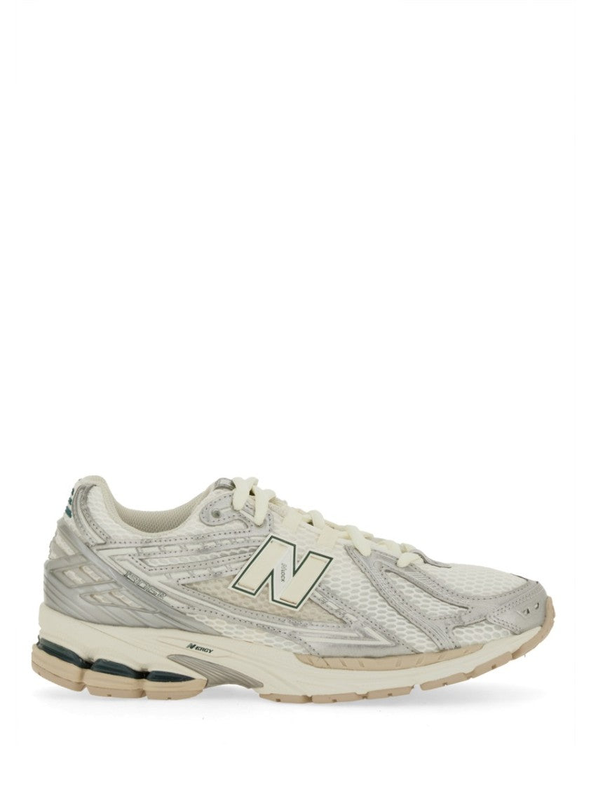 New Balance Layered Mesh Sneakers With Cushioned Sole And Signature Logo