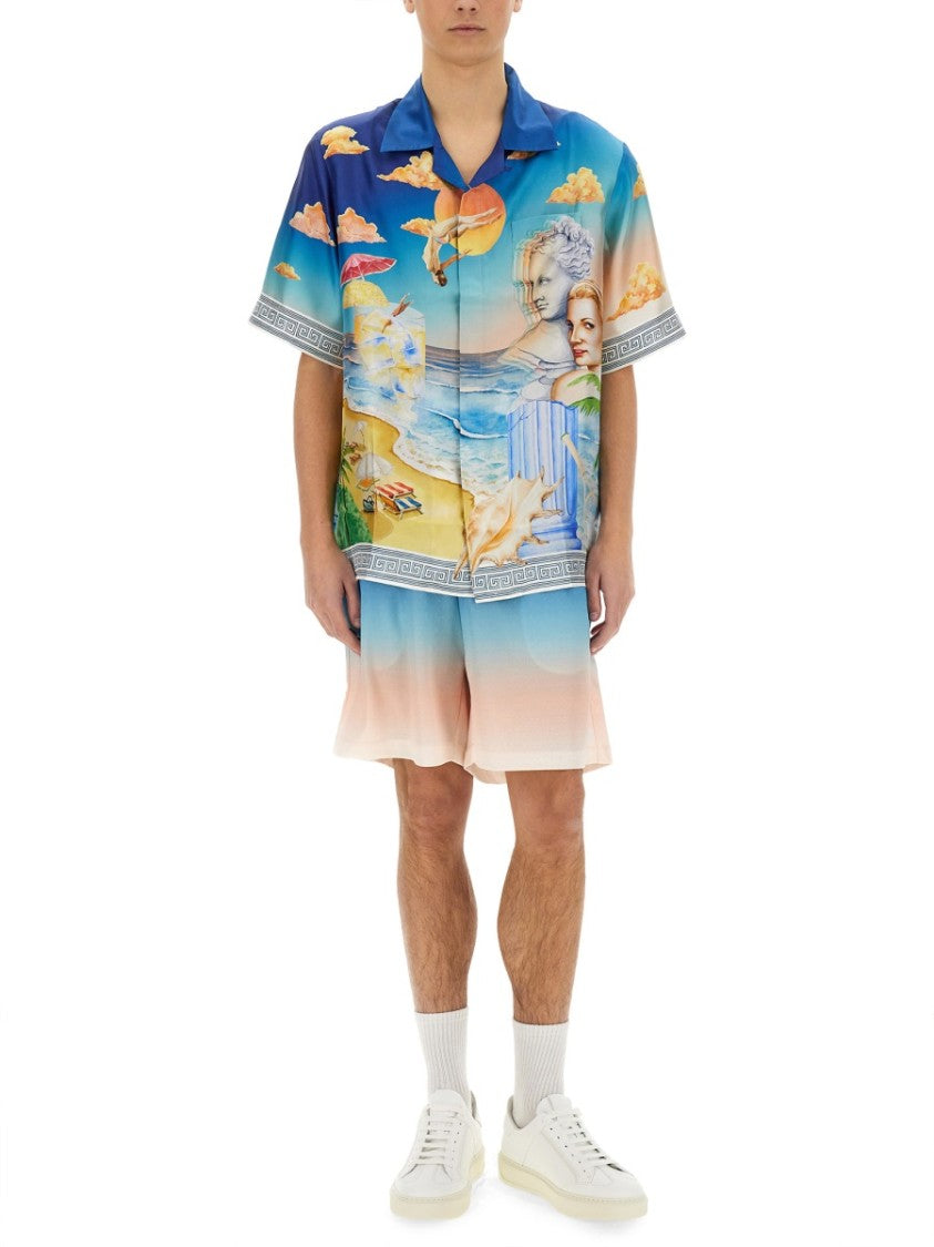 Casablanca "Gradient" Football Shorts