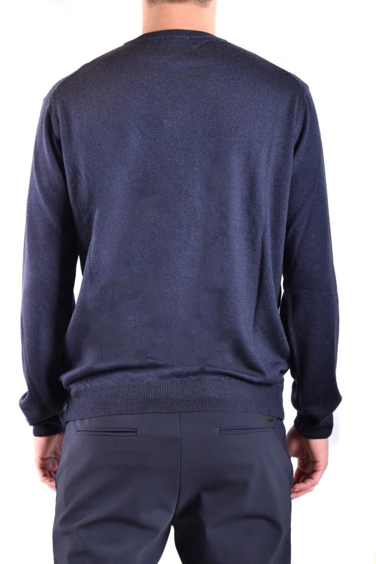 Woolrich Classic Crew Neck Knitwear In Luxurious Silk Blend