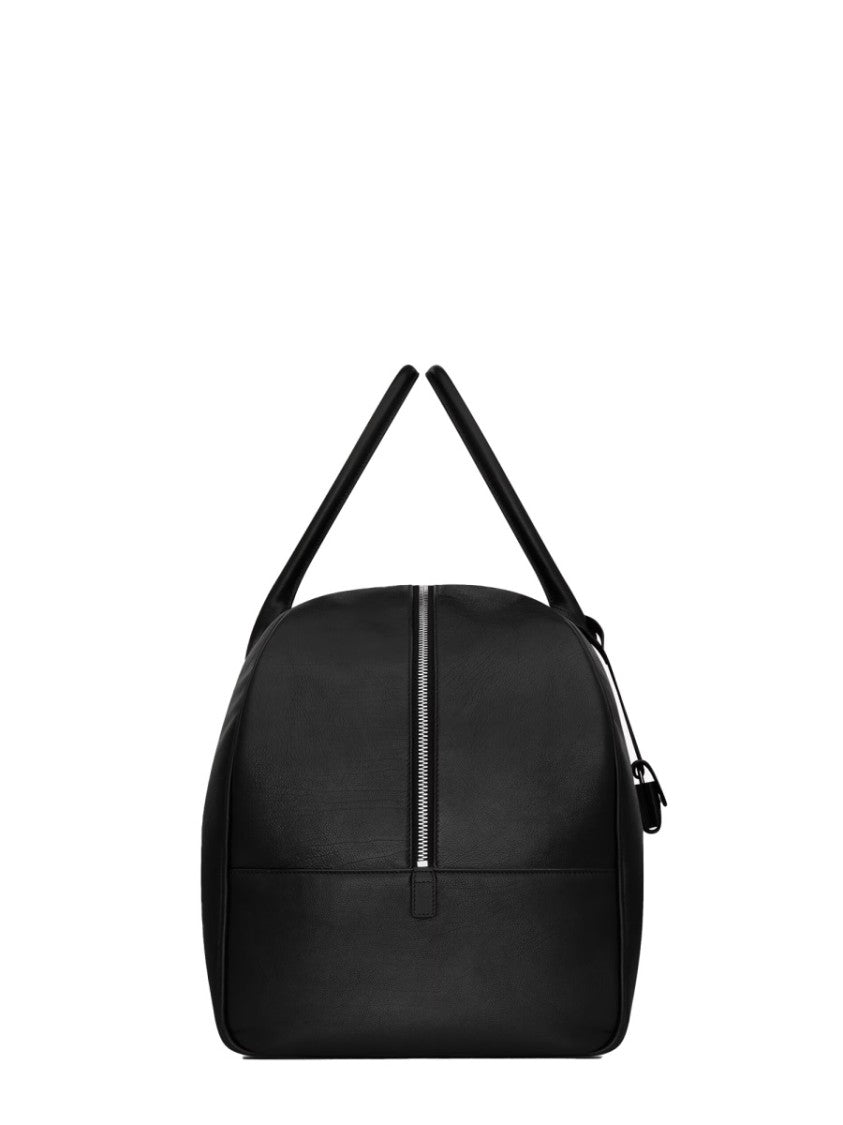 Saint Laurent Structured Black Handbag With Minimalist Design