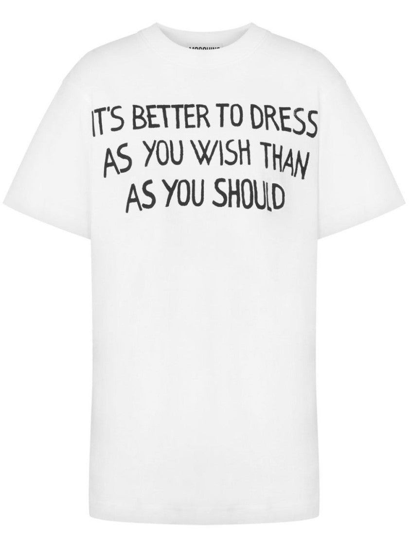 Moschino Relaxed Fit Crew Neck Top