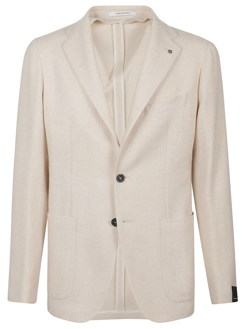 Tagliatore Tailored Virgin Wool Blend Blazer