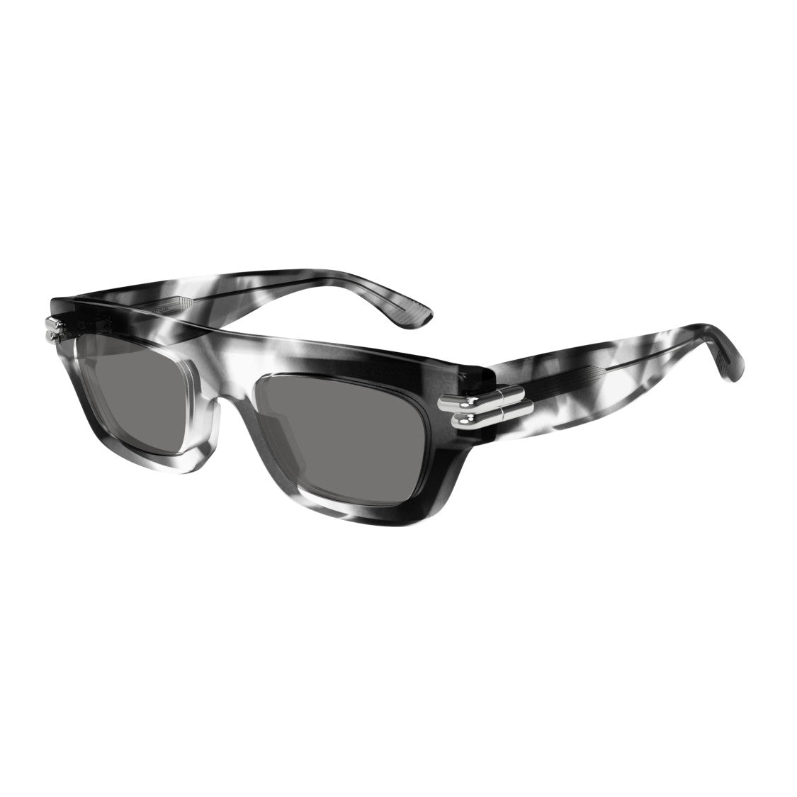 Bottega Veneta Bv1321s Rectangular Frame Sunglasses