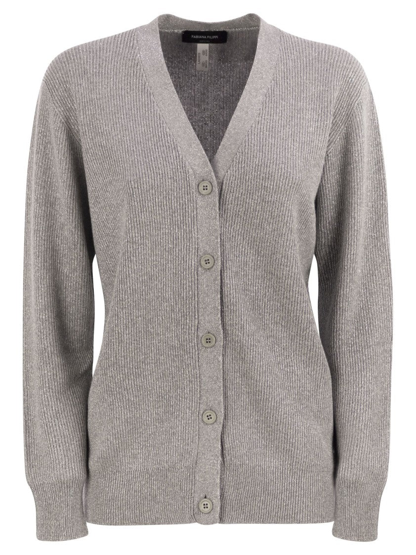 Fabiana Filippi English Ribbed Cardigan