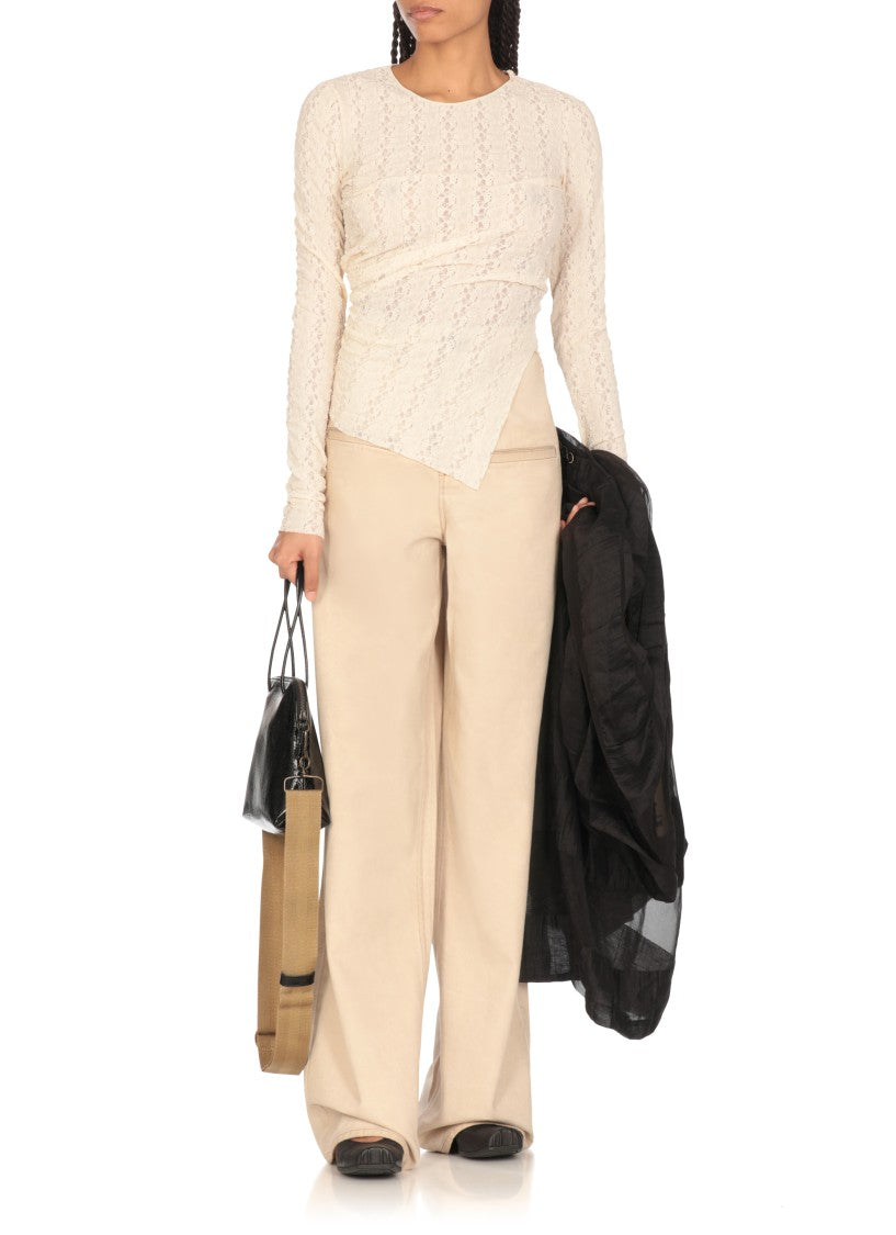 Uma Wang Beige Ball Pants