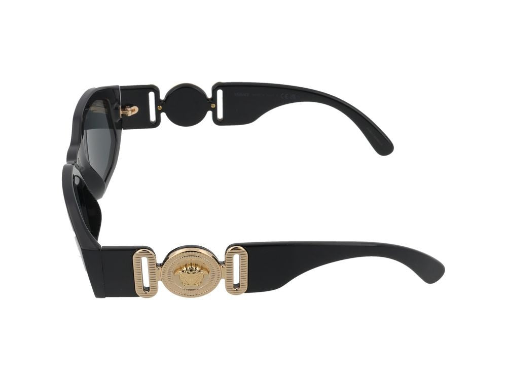 Versace Black 0Ve4361 Nylon Fiber Rectangular Sunglasses