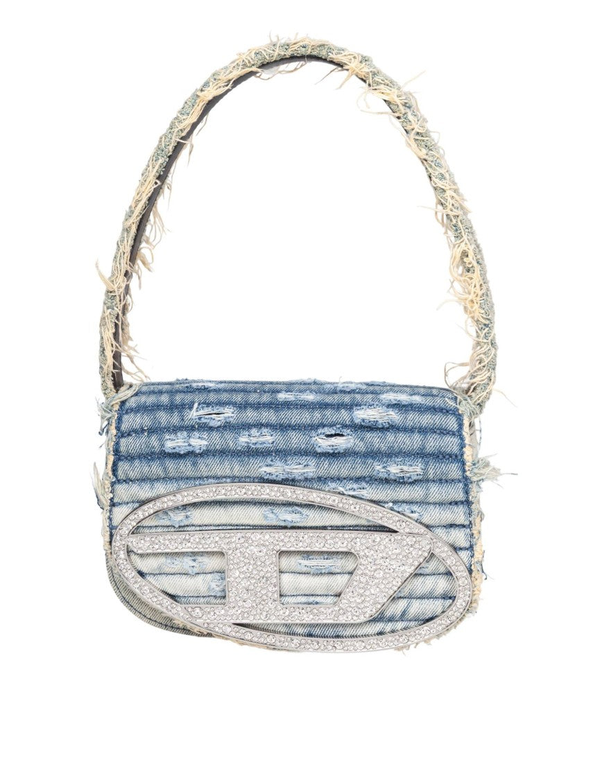 Diesel 1Dr Denim Canvas Shoulder Bag