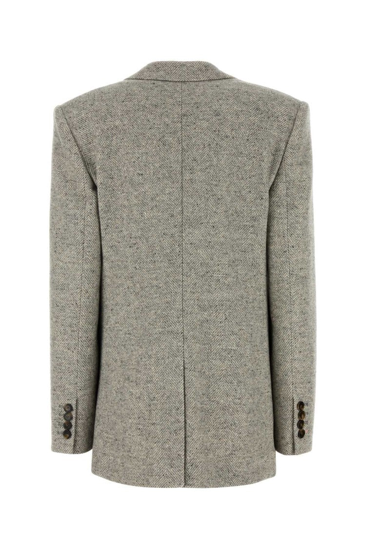Stella Mccartney Embroidered Wool Blend Blazer