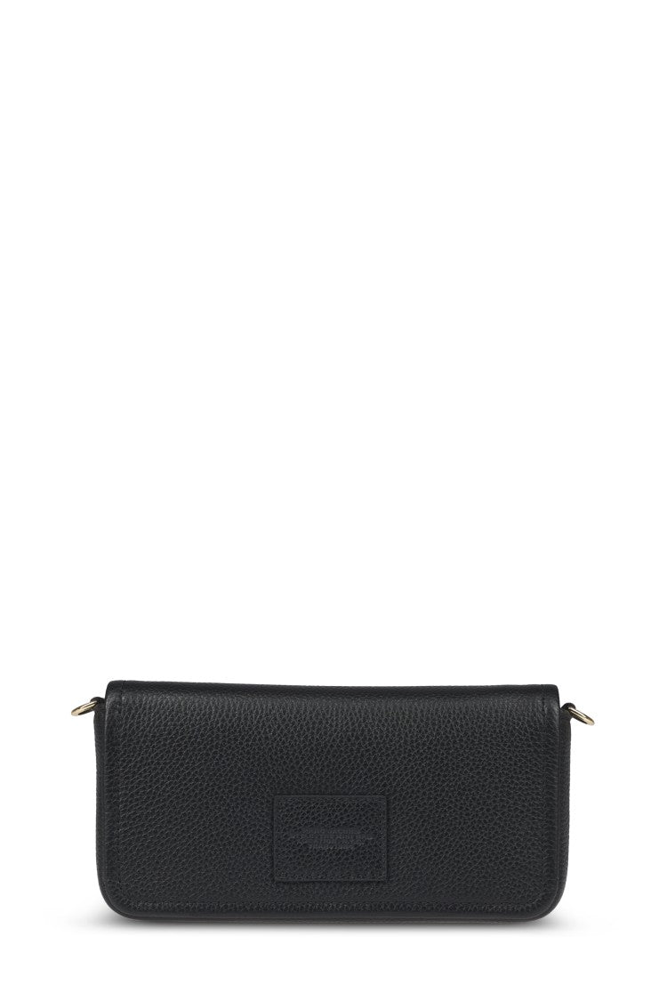 Marc Jacobs Mini Bag Crafted From Textured Cow Leather With Embossed Logo