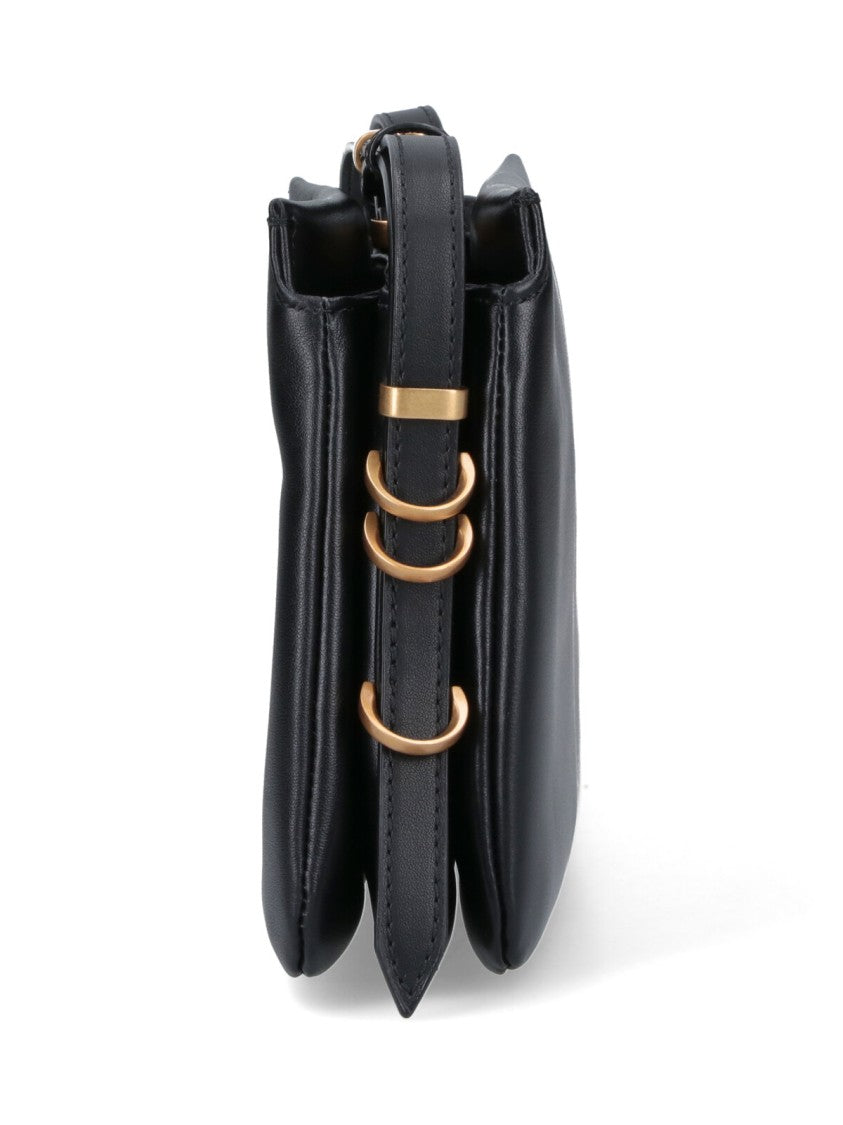 Pinko "Triplet" Mini Bag – Black