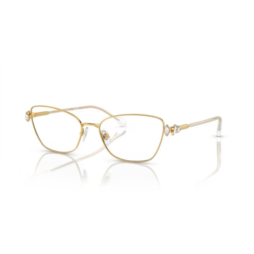 Swarovski 0Sk1006 Delicate Gold Cat-Eye Eyeglasses