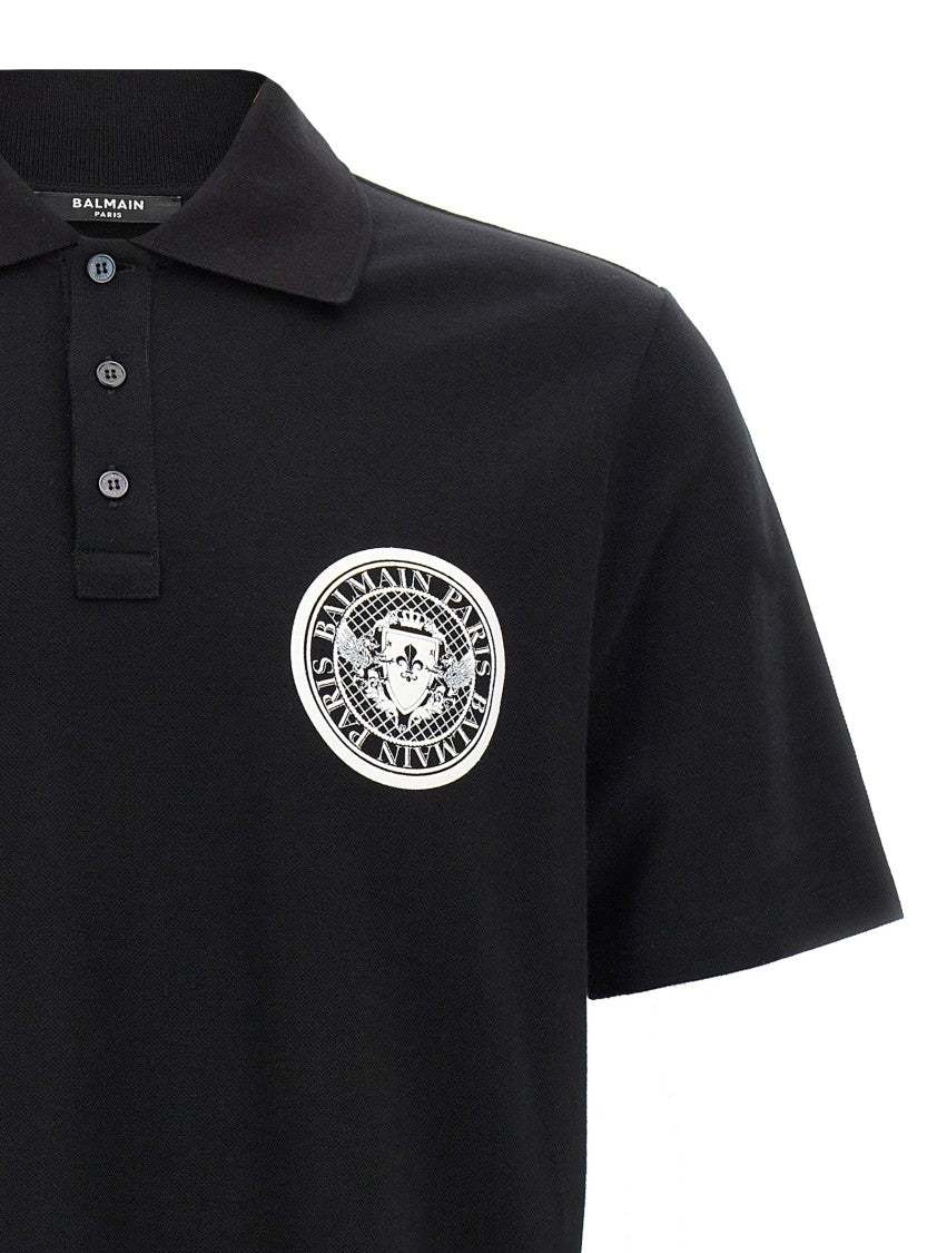 Balmain Coin' Polo Shirt