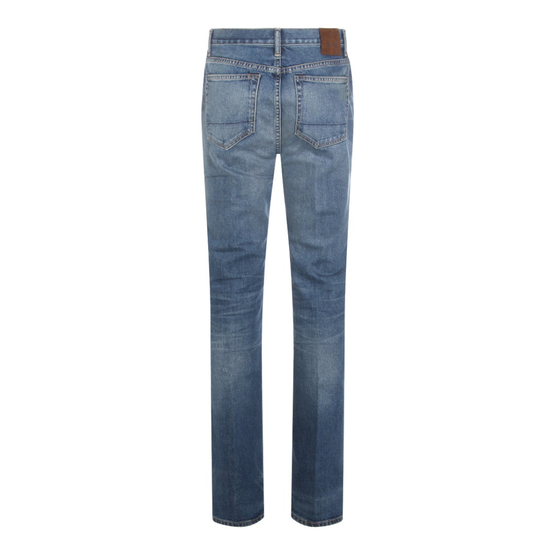 Tom Ford Mid-Rise Straight-Leg Jeans With Subtle Stitching Details