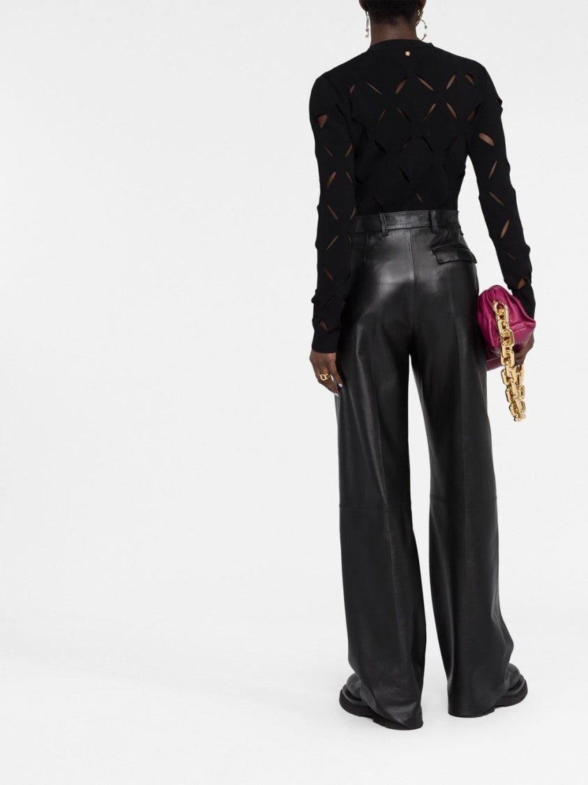 Versace Cut-Out Knitted Jumper