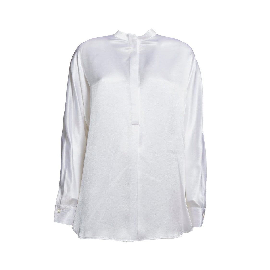 Vince Band Collar Blouse