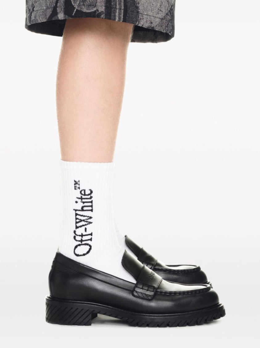 Off-White Loafer With Logo