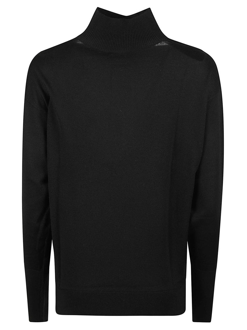 Courrèges Fitted Merino Wool Turtleneck Sweater