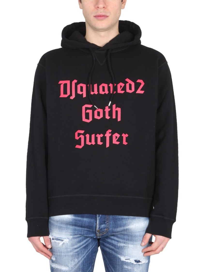 Dsquared2 Relaxed-Cut Hooded Sweatshirt